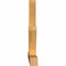 Ekena Millwork Saratoga Rough Sawn Timber Gable Bracket, Western Red Cedar, 108"W x 36"H x 4"D x 4"F, 8/12 Pitch GBW108X36X0404SAR00RWR - alternate 4